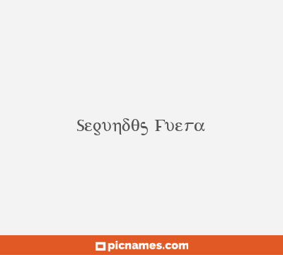 Segundos Fuera